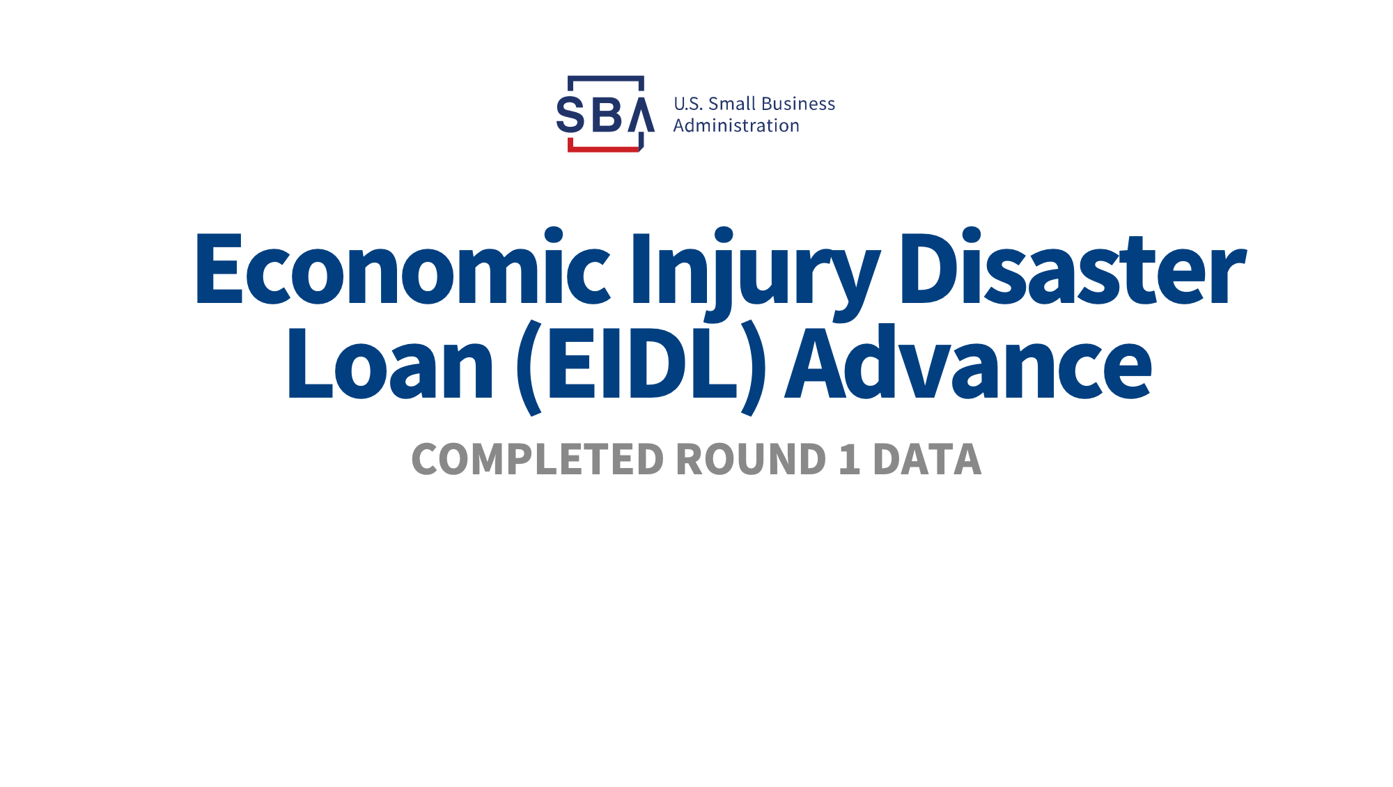 SBA Releases Comprehensive EIDL & PPP Data (Report)