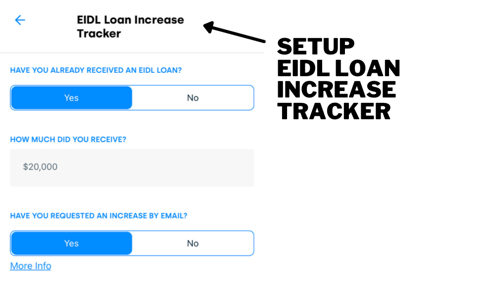 eidl loan increase