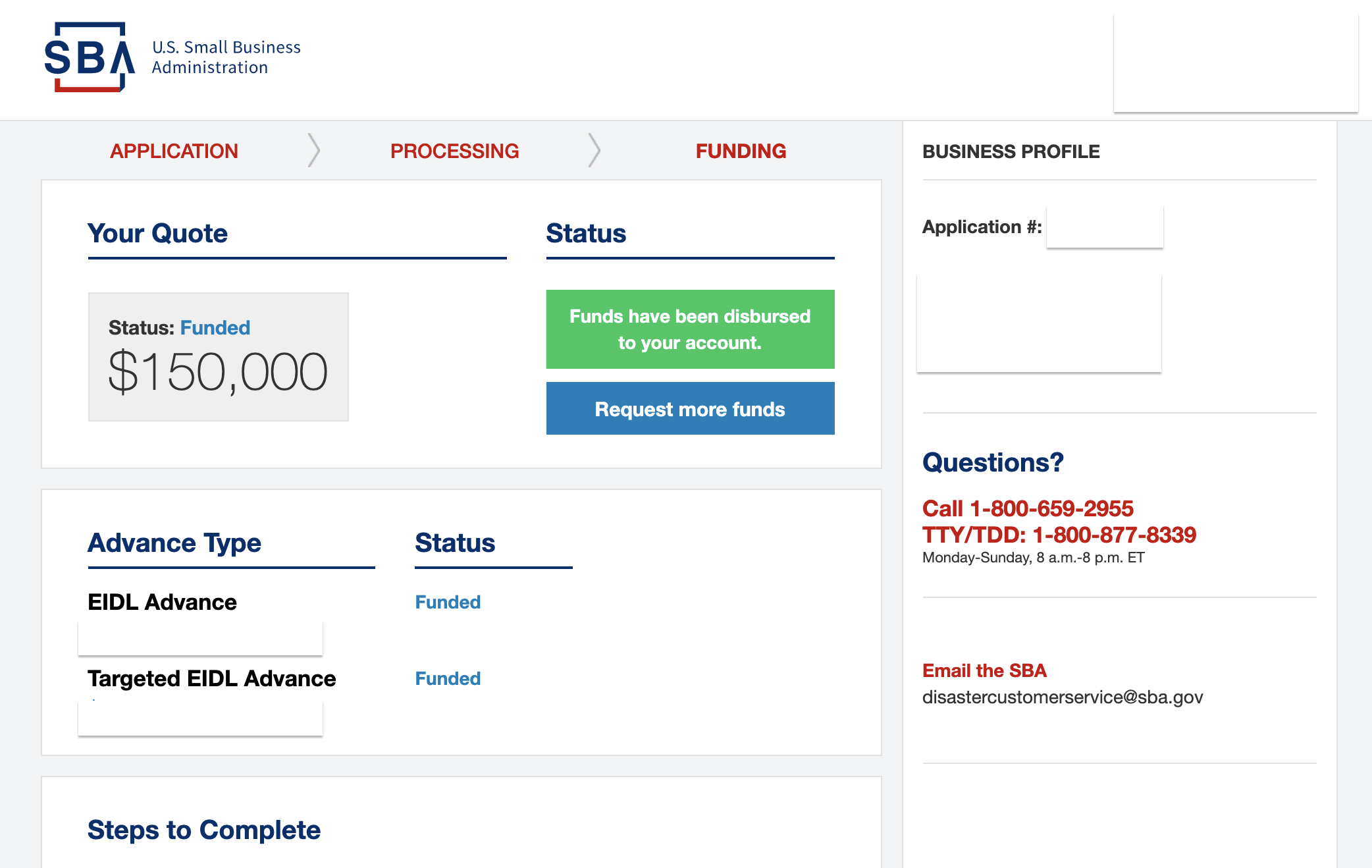 SBA Releases EIDL Loan Increase Next Steps