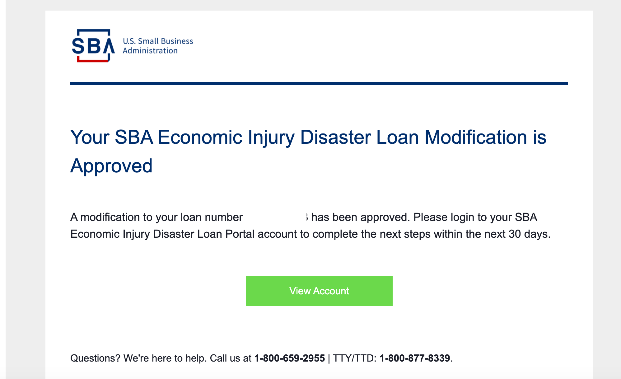 Sba loan deals